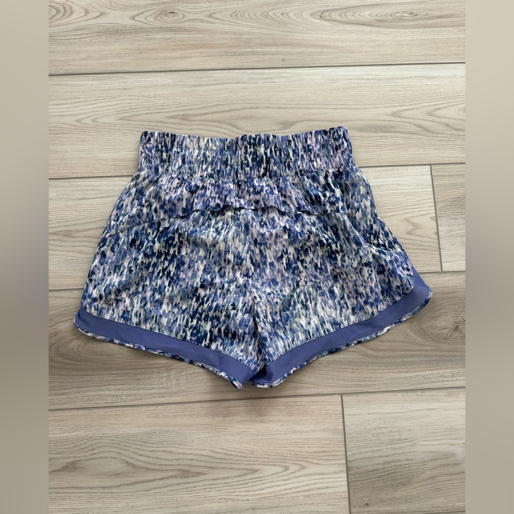 Athleta High Rise Mesh Racer 3” Shorts - Picture 3 of 7